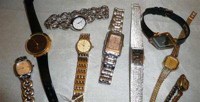 Lot 326 - Nine lady's wristwatches