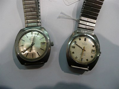 Lot 341 - A Rotary watch and a watch with Swiss movement