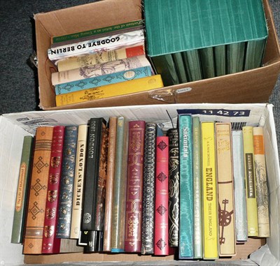 Lot 369 - Quantity of books, Folio society in two boxes