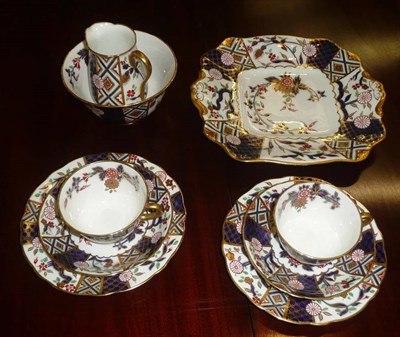 Lot 380 - Adderley's 'Old Chelsea' twelve setting tea set