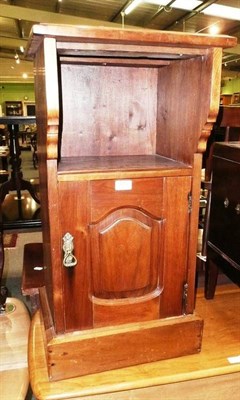 Lot 473 - Walnut pot cupboard