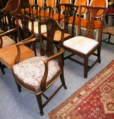 Lot 525 - Twelve various dining chairs