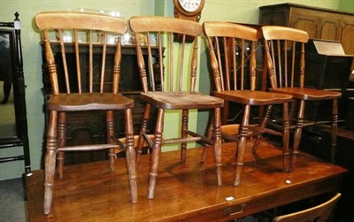 Lot 556 - A set of eight kitchen chairs