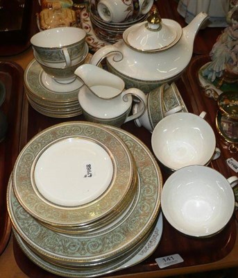Lot 141 - Royal Doulton 'English Renaissance' pattern tea and dinner service