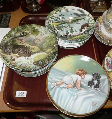 Lot 165 - A quantity of collectors plates, The Hamilton collection, Furstenberg and Coalport plates