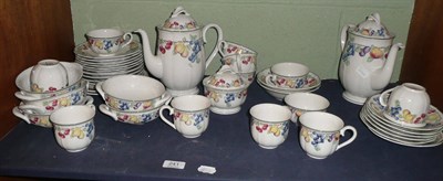 Lot 241 - A Villeroy & Boch Melina pattern part coffee and dinner service