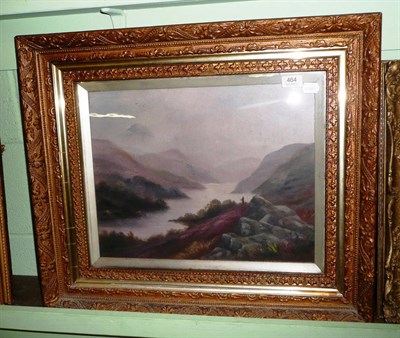 Lot 464 - Oil painting, signed T.Hill, landscape