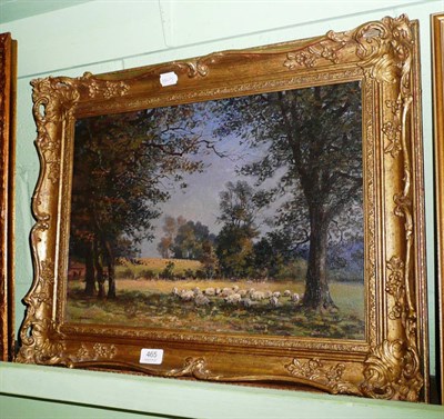 Lot 465 - C S Measham 'Sheep in a Meadow'