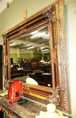 Lot 488 - Large modern decorative wall mirror