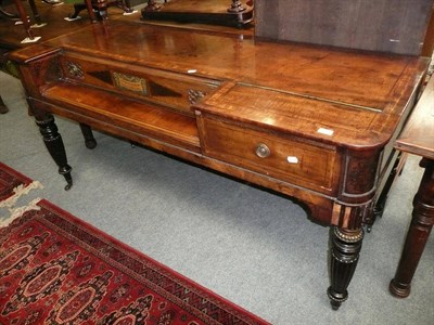 Lot 532 - A George IV mahogany converted square piano