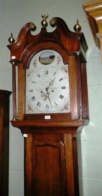 Lot 659 - Longcase clock, Tobias Fletcher, Barnsley circa 1780