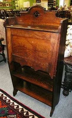 Lot 668 - Oak Arts and Crafts style desk