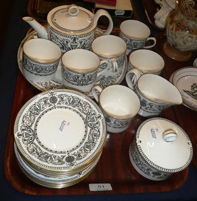 Lot 51 - A Royal Worcester 'Padua' pattern tea and coffee service circa 1966
