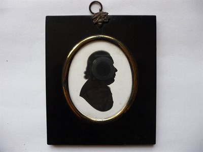 Lot 80 - John Miers and Studio (18th/19th century): Portrait Silhouette of a Gentleman, wearing period...