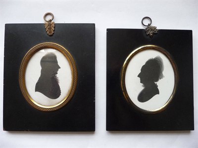 Lot 86 - John Miers and Studio (18th/19th century): Portrait Silhouette of a Gentleman, wearing period...