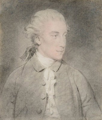 Lot 126 - John Downman ARA (1750-1824) Portrait of John Mortlock (1755-1816) MP and Mayor of Cambridge Signed