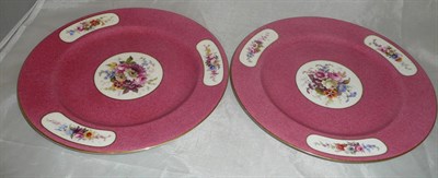 Lot 345 - Royal Worcester pair of cabinet plates signed Phillips