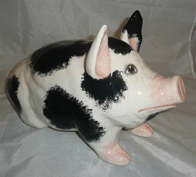 Lot 347 - A Griselda Hill Wemys ware pottery pig