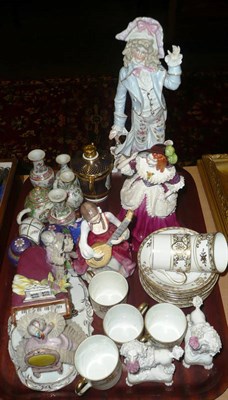 Lot 374 - A tray of assorted decorative ceramics including Noritake etc