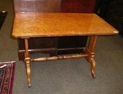 Lot 624 - Birdseye maple table