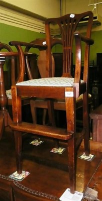 Lot 627 - George III style child's high chair