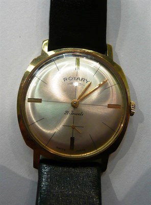 Lot 7 - 9ct gold Rotary wristwatch