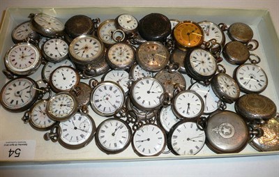 Lot 54 - A quantity of lady's fob watches