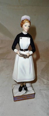 Lot 222 - A Royal Worcester model of a 'Sister, University College Hospital', limited edition number...