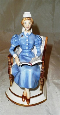 Lot 223 - A Royal Worcester model of a 'Sister, London Hospital', limited edition number 306/500 with...