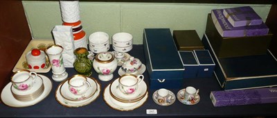 Lot 247 - Boxed Royal Worcester cups, egg coddlers, German porcelain etc.