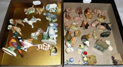 Lot 343 - Wade whimsies, including Tom and Jerry, Lady and the Tramp etc