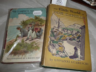 Lot 352 - Two books 'The Complete Stalky and Co' by Rudyard Kipling and 'The Little World of Don Camillo'...