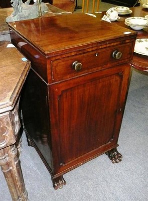 Lot 545 - Regency pedestal cupboard