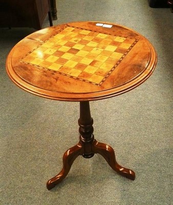 Lot 549 - Chess top table