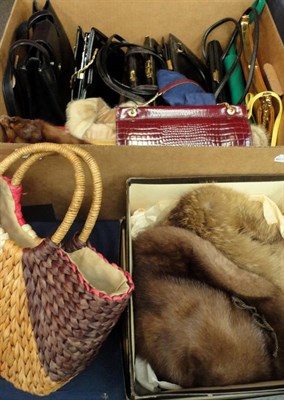 Lot 1094 - Assorted Handbags including Waldybag, Ackery, Jane Shilton, lizard, coloured leather and a...