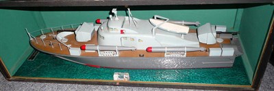 Lot 56 - Model motor torpedo boat