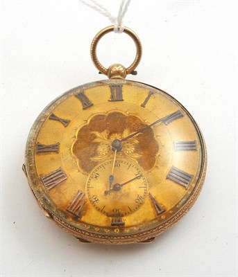 Lot 65 - A lady's fob watch