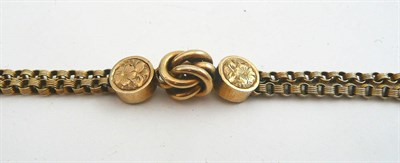 Lot 72 - A late Victorian bracelet