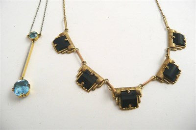 Lot 74 - Two Art Deco necklaces