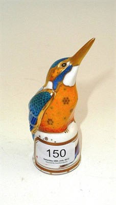 Lot 150 - Royal Worcester Kingfisher candle snuffer