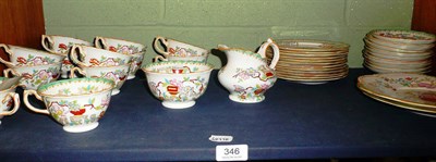 Lot 346 - A Hammersley china tea set