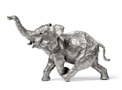 Lot 619 - José Maria David (b.1944) French Walking Elephant Signed, stamped  "Landowski Fondeur 2013 ", cast