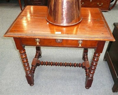 Lot 554 - Early 19th century fruitwood side table