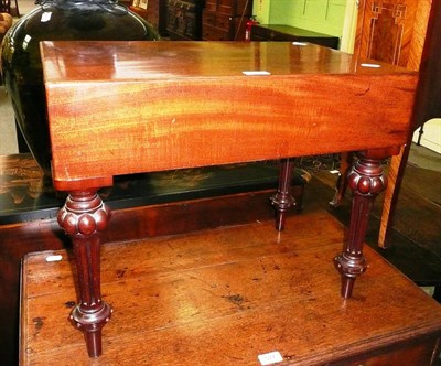 Lot 576 - Victorian mahogany bidet