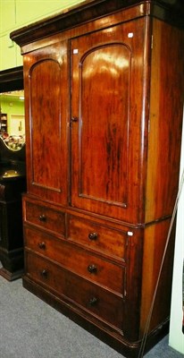 Lot 627 - A mirror back sideboard