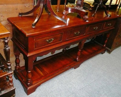 Lot 635 - Reproduction hardwood dresser