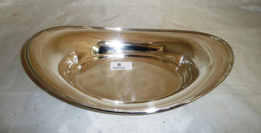 Lot 8 - A Tiffany silver bread dish