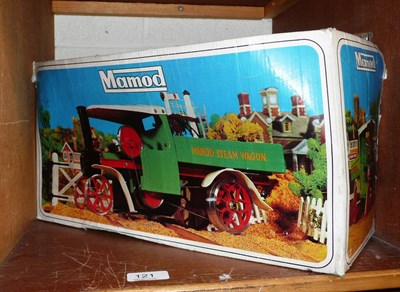 Lot 121 - Mamod model steam wagon