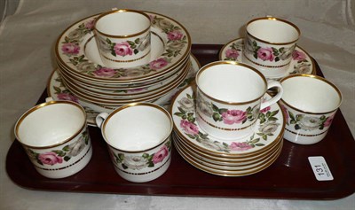 Lot 131 - Royal Worcester 'Royal Garden' teawares