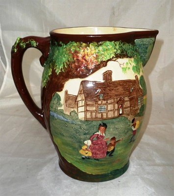 Lot 160 - A Royal Doulton jug 'The Regency Coach' Ltd. edition No. 340/500